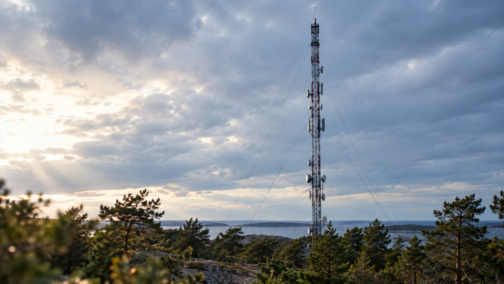 IPTV Åland — antennimasto ja taajuusalueen kapeneminen Ahvenanmaalla