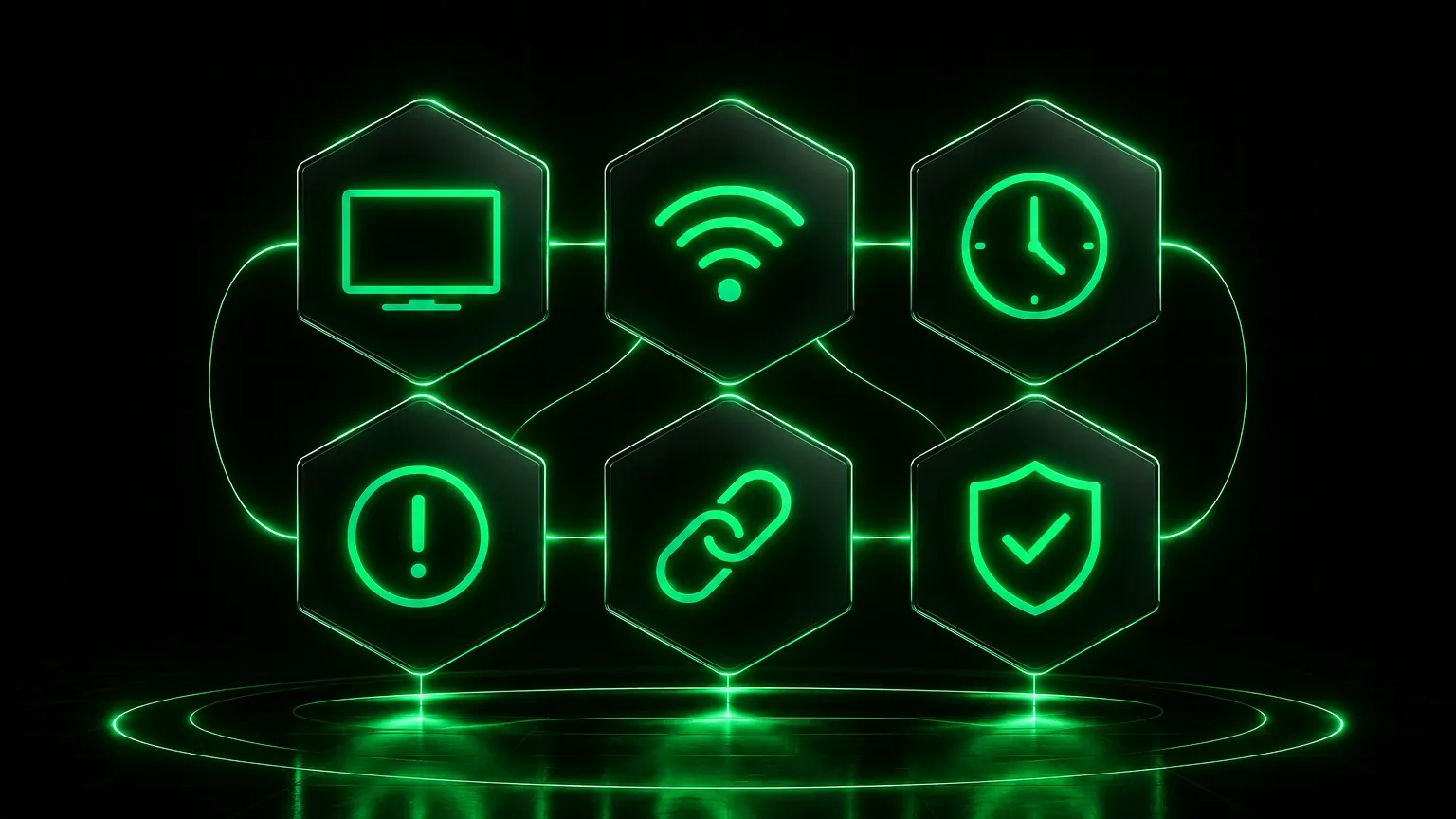 Six signals — device, connection, time period, criticism, disclosure and verification